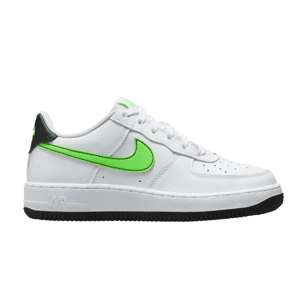 NIKE AIR FORCE 1 - WHITE GREEN STRIKE (GS) - W6.5/M5 - NWT